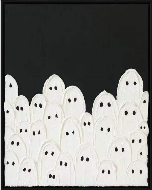 MAKE YOUR OWN VIRAL GHOST CANVAS ART