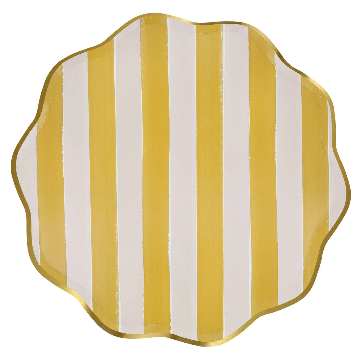 Fall Stripe Dinner Plates