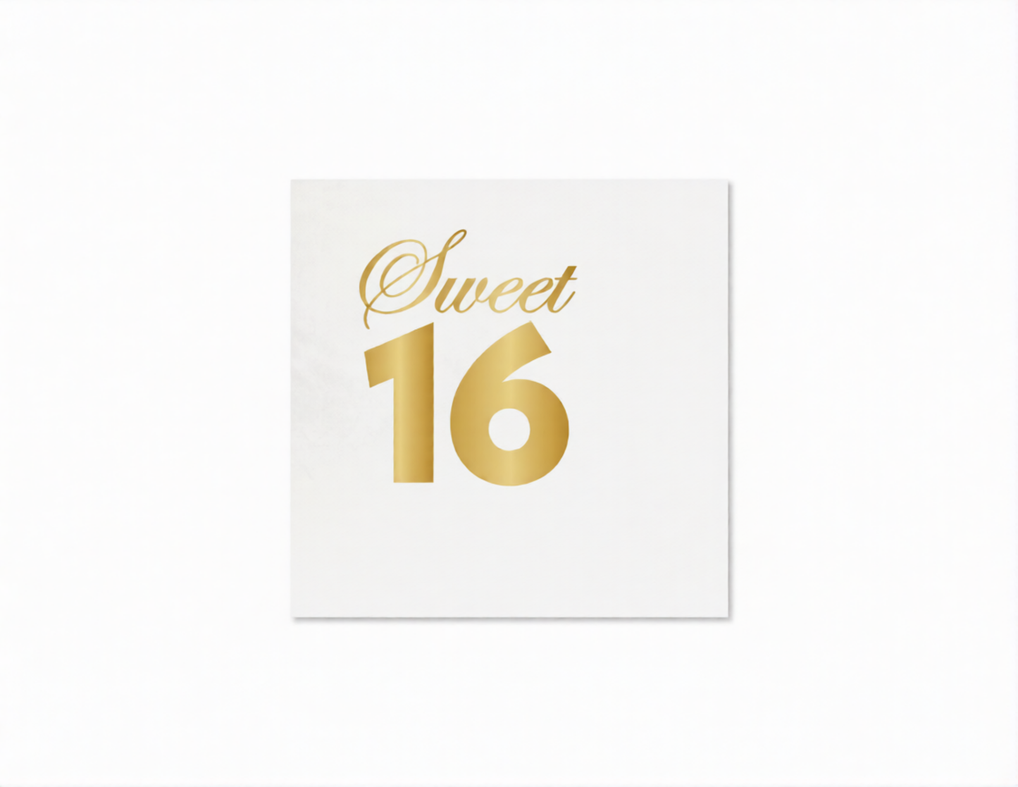 Sweet 16 Napkins