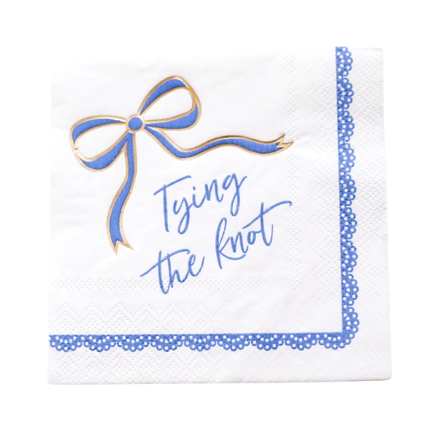 Tying the Knot Cocktail Napkins