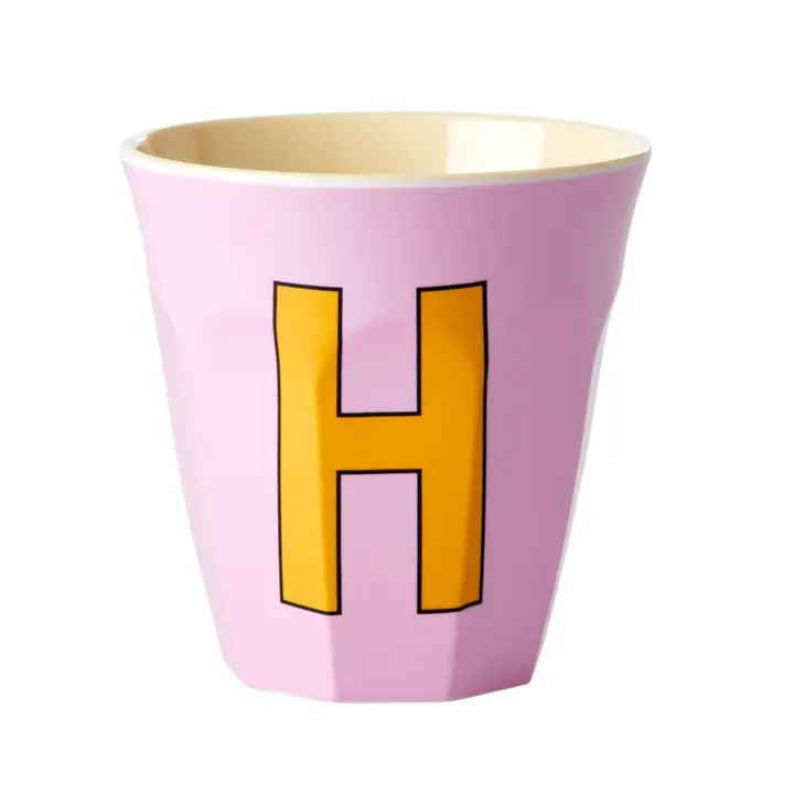 Reuseable Cup 8.4oz Letter H