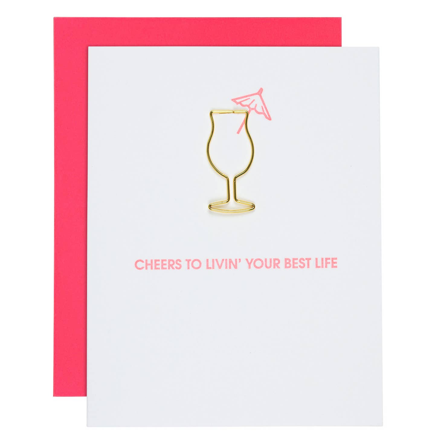 Cheers To Living Your Best Life Card