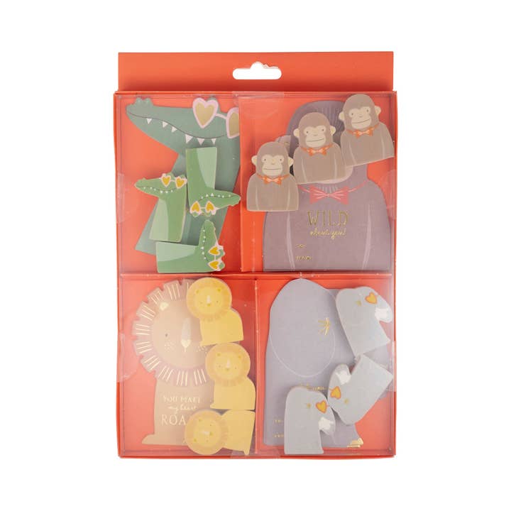 Wild Animals Valentines Day Cards