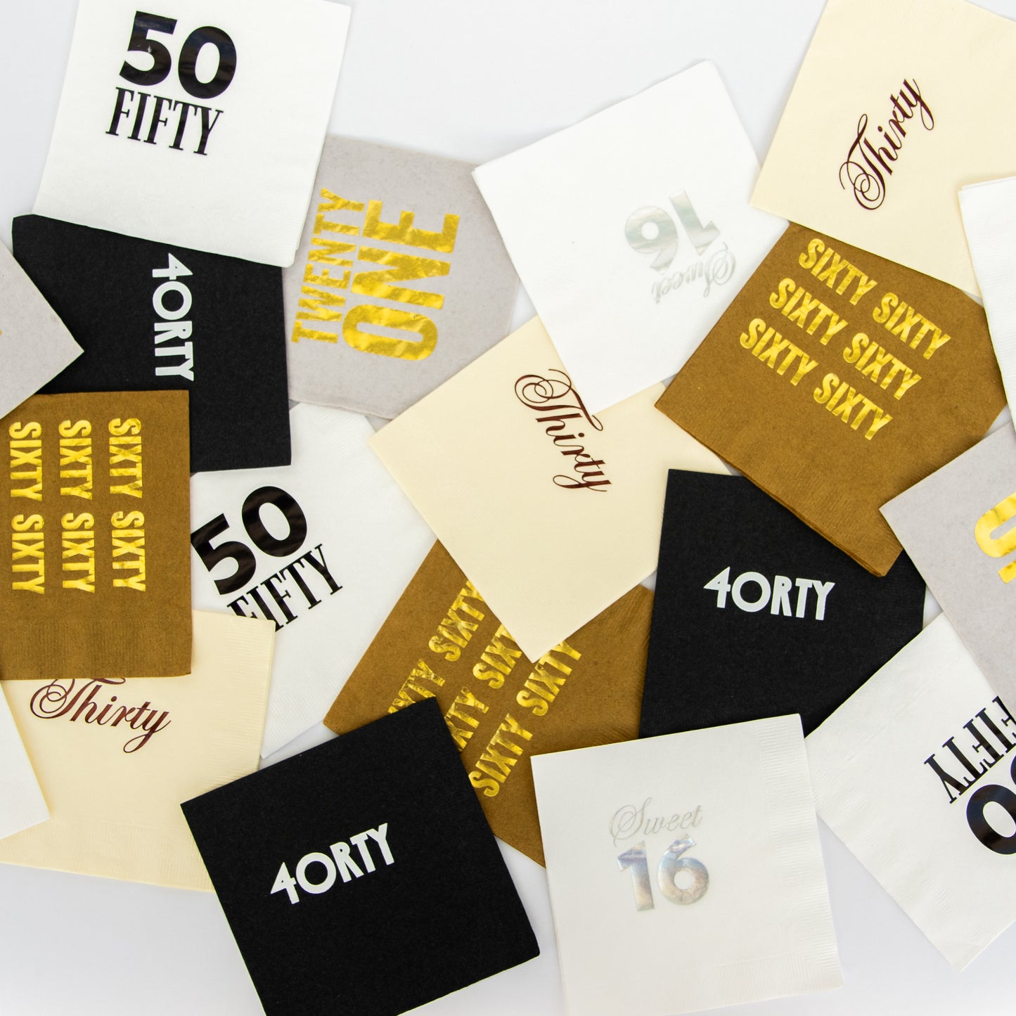 Socially Seri by The Social Society Sweet 16 Napkins