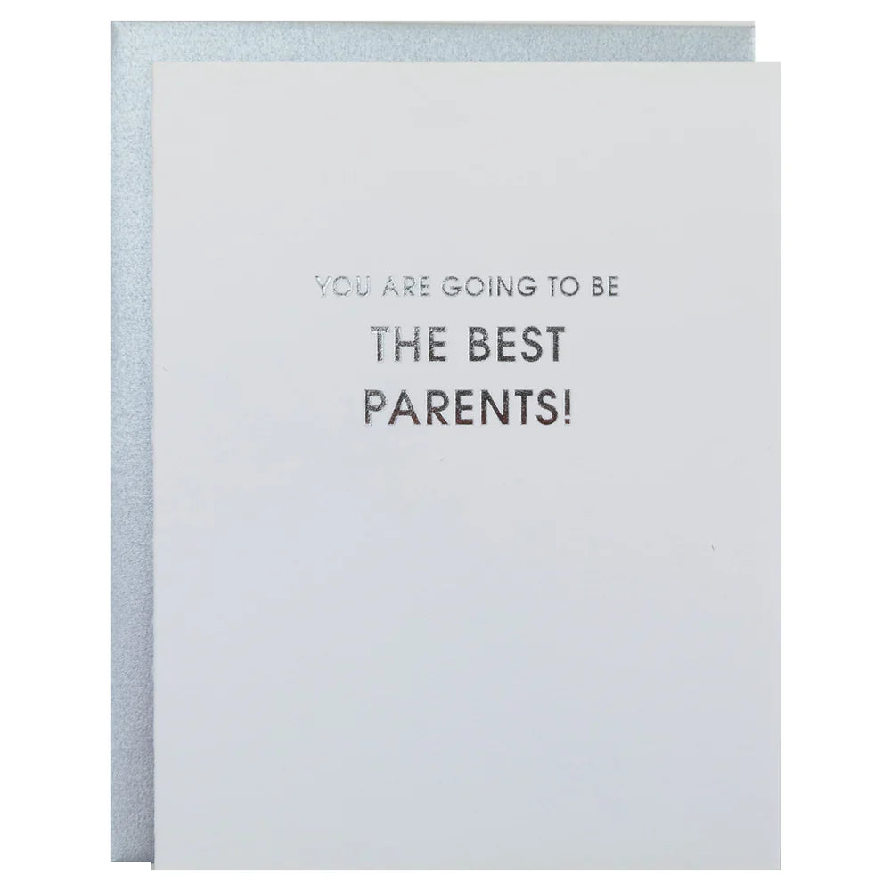 Going to be Best Parents - Letterpress Card