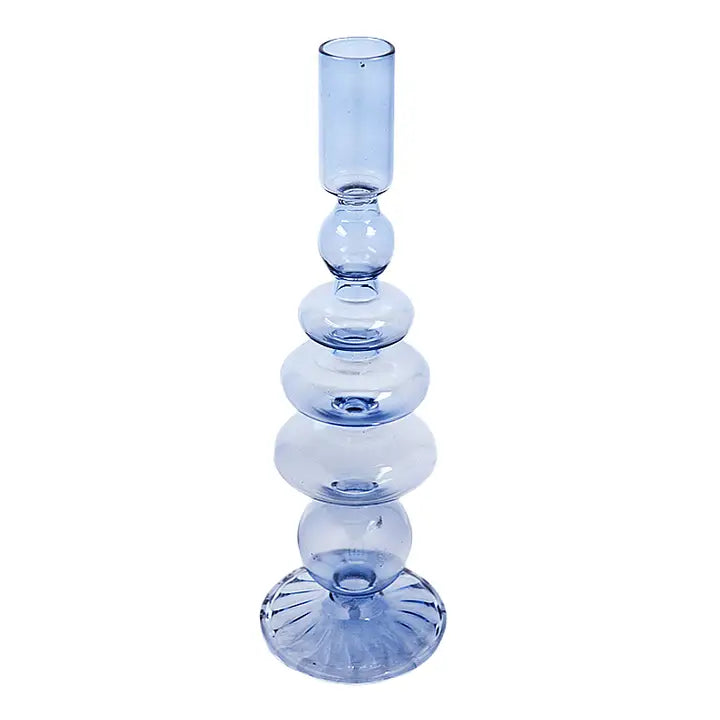 Blue Wisteria Candleholder