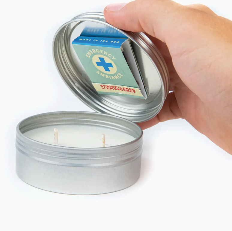 Sunday Scaries Emergency Ambiance Travel Candle Tin