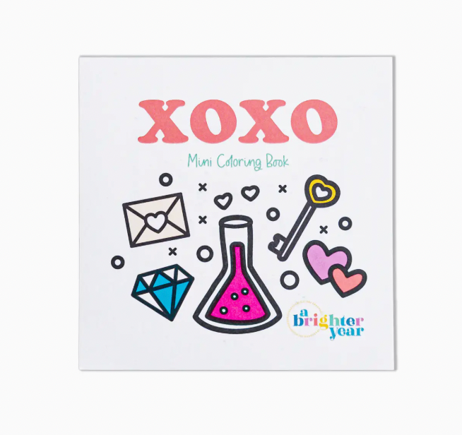 Mini Valentine's Coloring Book