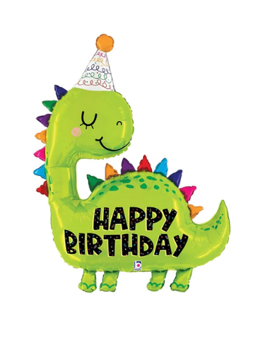 Dinosaur Birthday Balloon