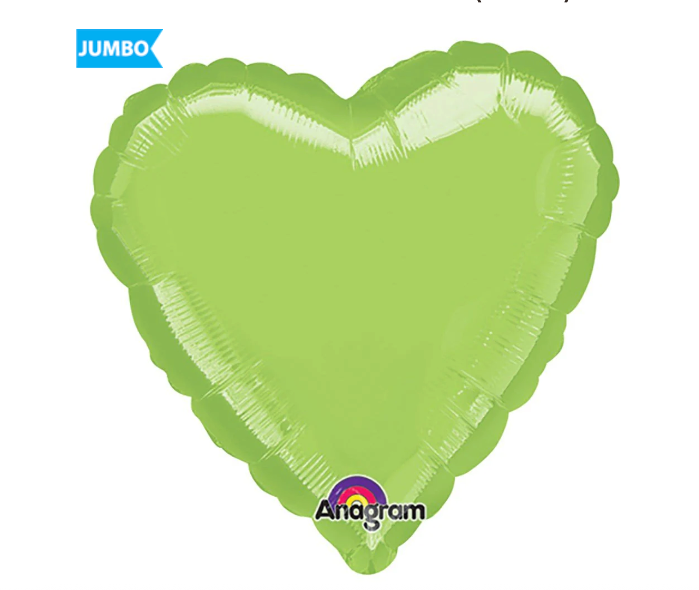 32" Jumbo Heart - Lime