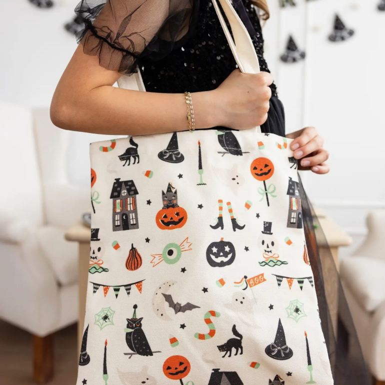 Tricks & Treats Canvas Tote Bag