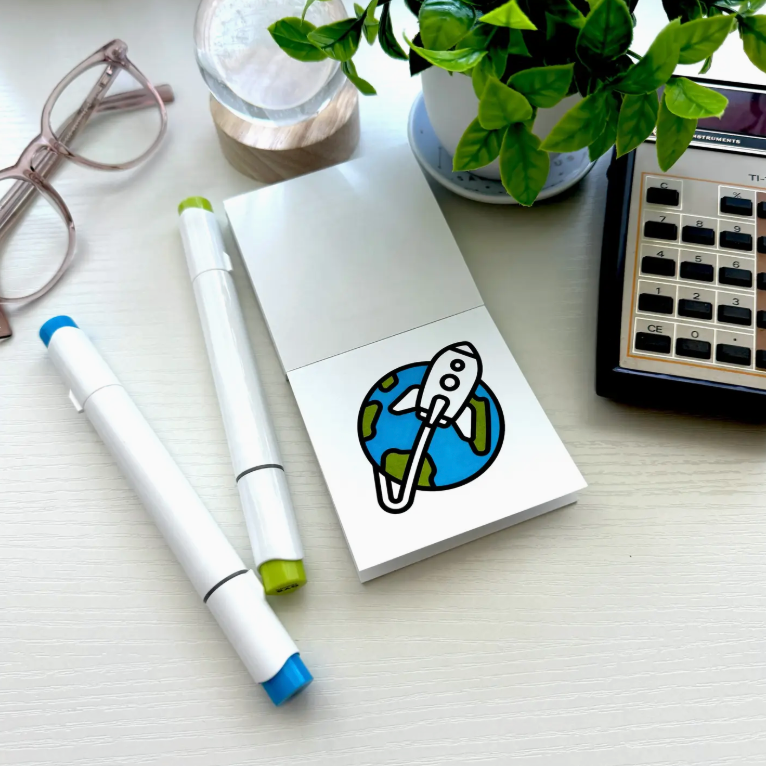 Science and Space Mini Coloring Book