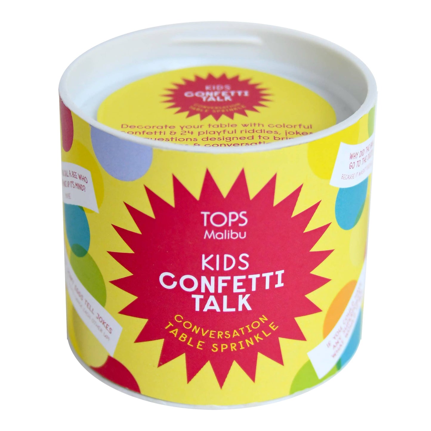 Confetti Talk Conversation Table Sprinkles for Kids
