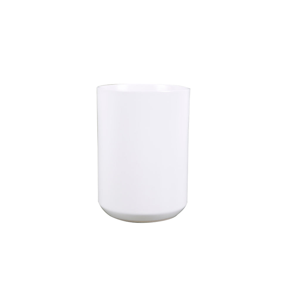 Everyday Matte Solid White Ceramic Vase