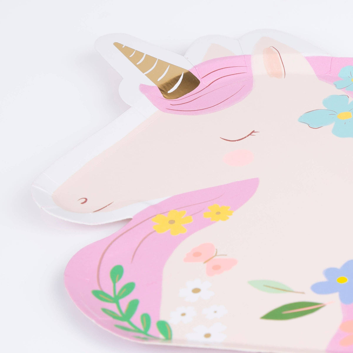 Meadow Unicorns Shaped Plates