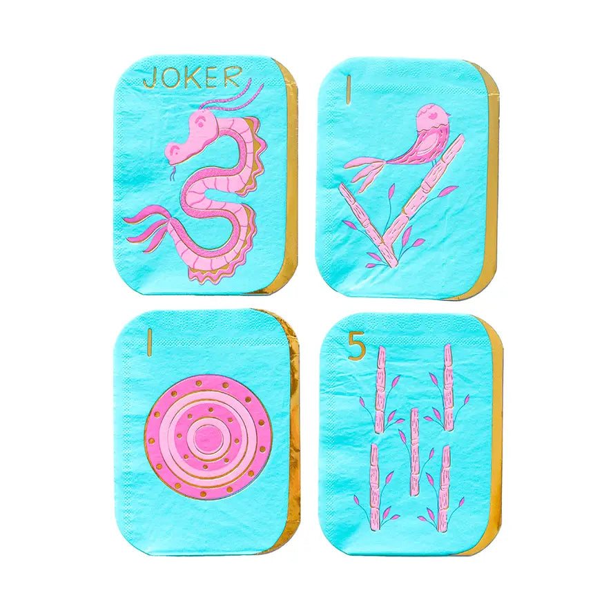 Mahjong Tile Guest Napkins