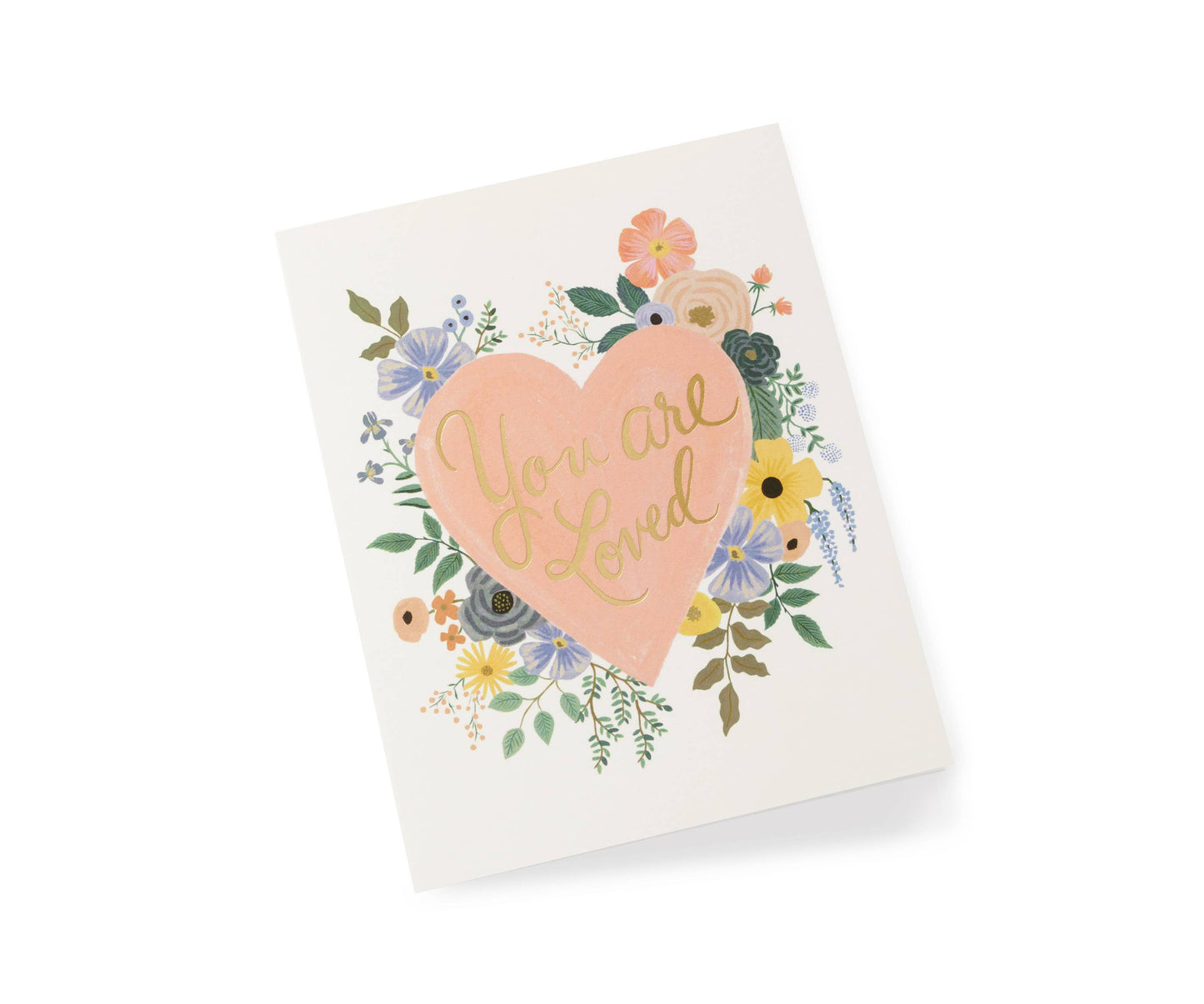 You Are Loved Heart Card