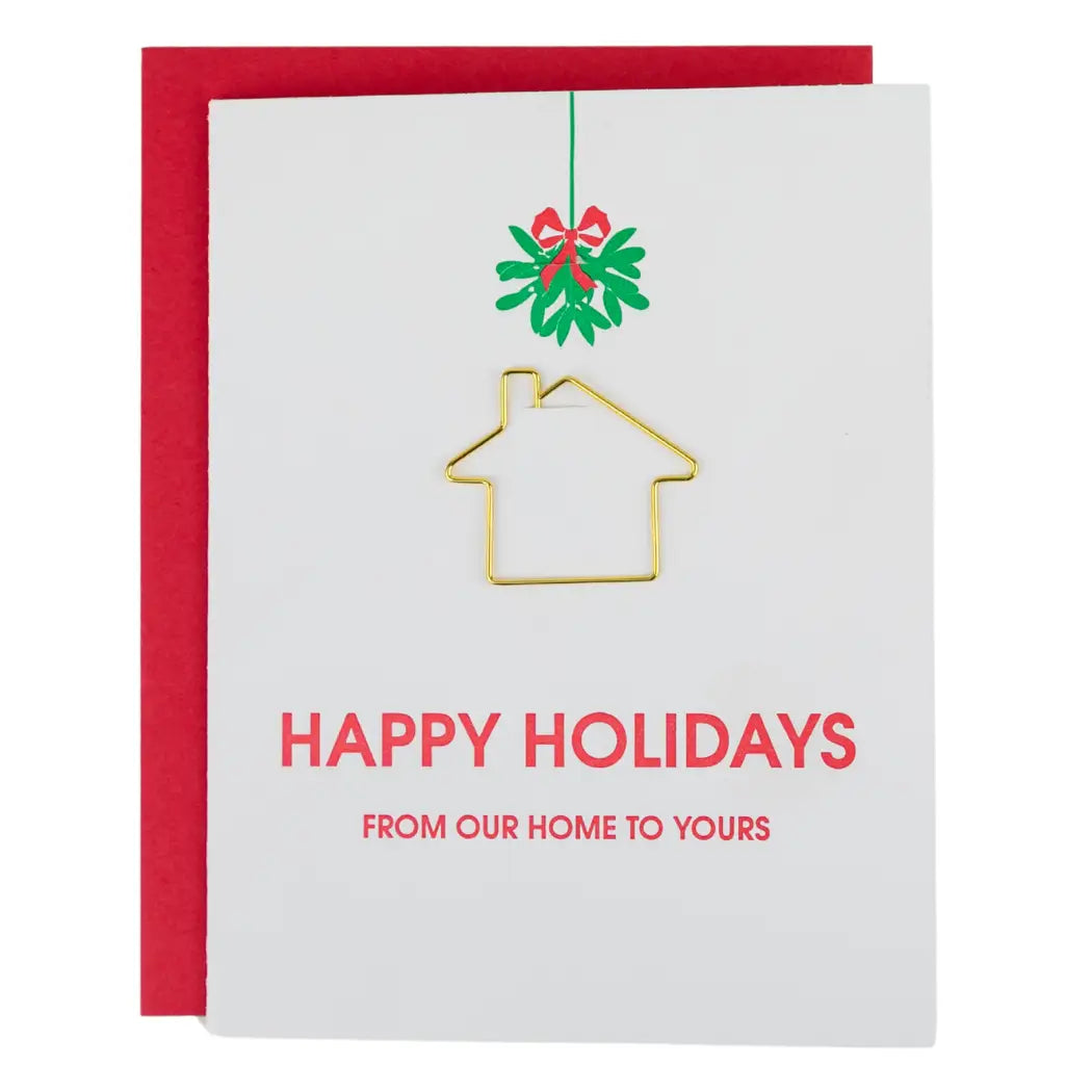 Home To Yours - Holiday Letterpress Card