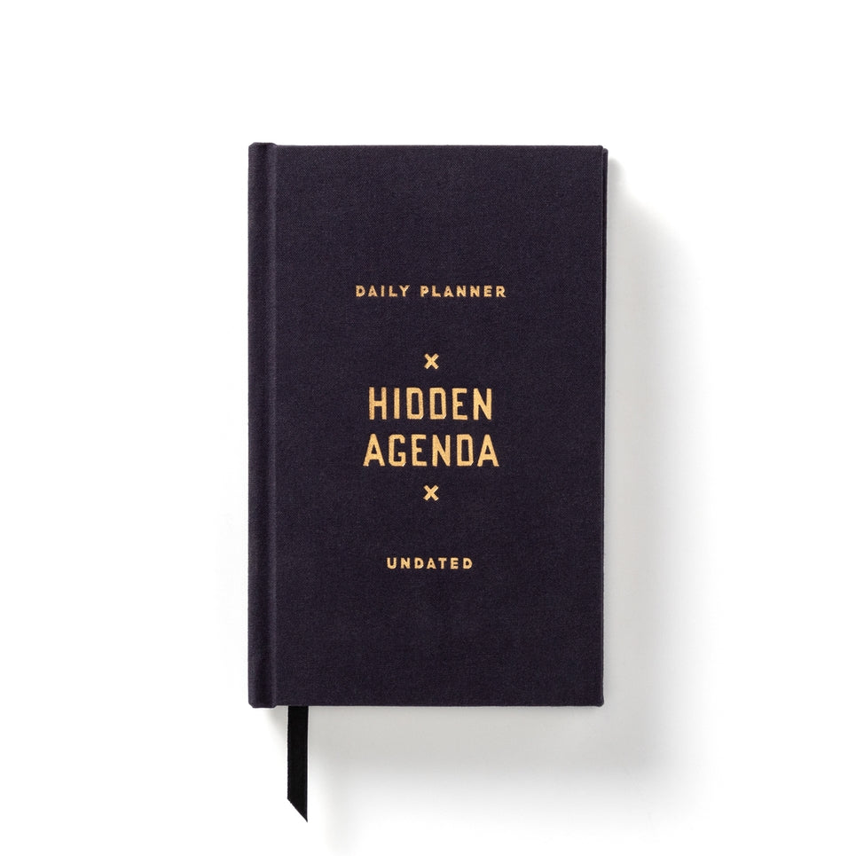 Brass Monkey Hidden Agenda Undated Mini Planner