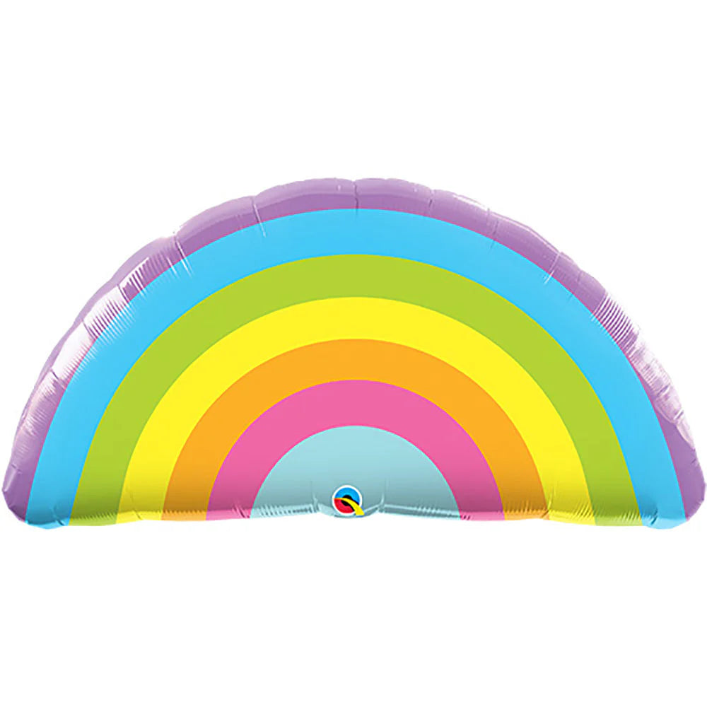 36" Bright Rainbow Balloon