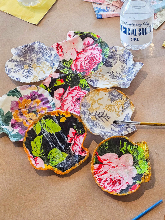 PRIVATE SEASHELL DECOUPAGE EVENT