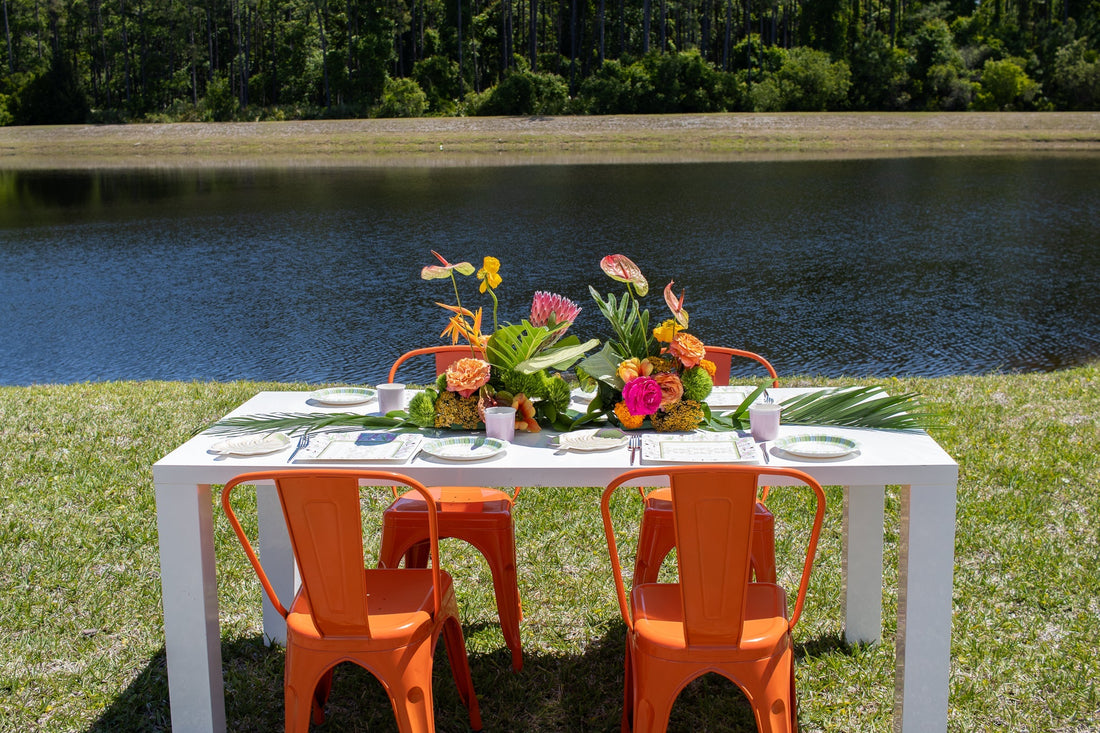 How to Host a Tropical Backyard Party That Feels Like a Getaway
