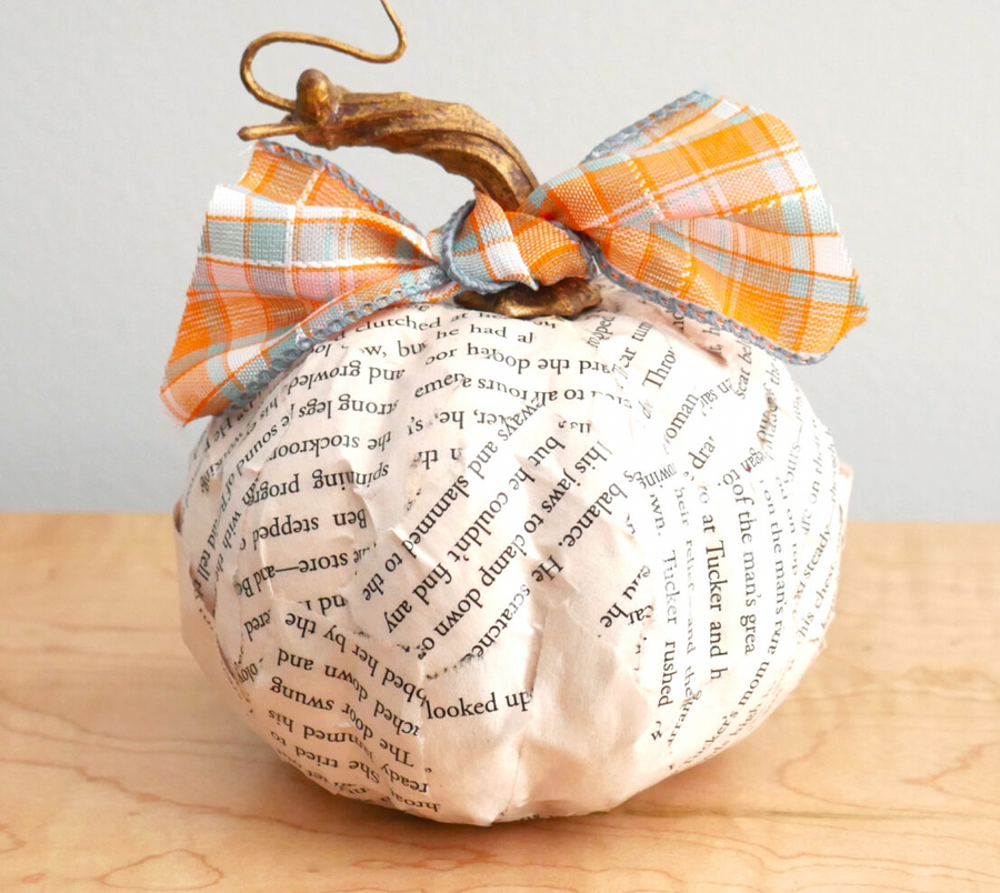 PUMPKIN DECOUPAGE WORKSHOP