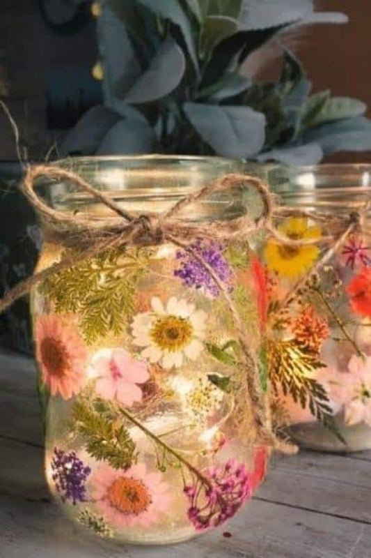 PRESSED FLOWER LANTERN WORKSHOP