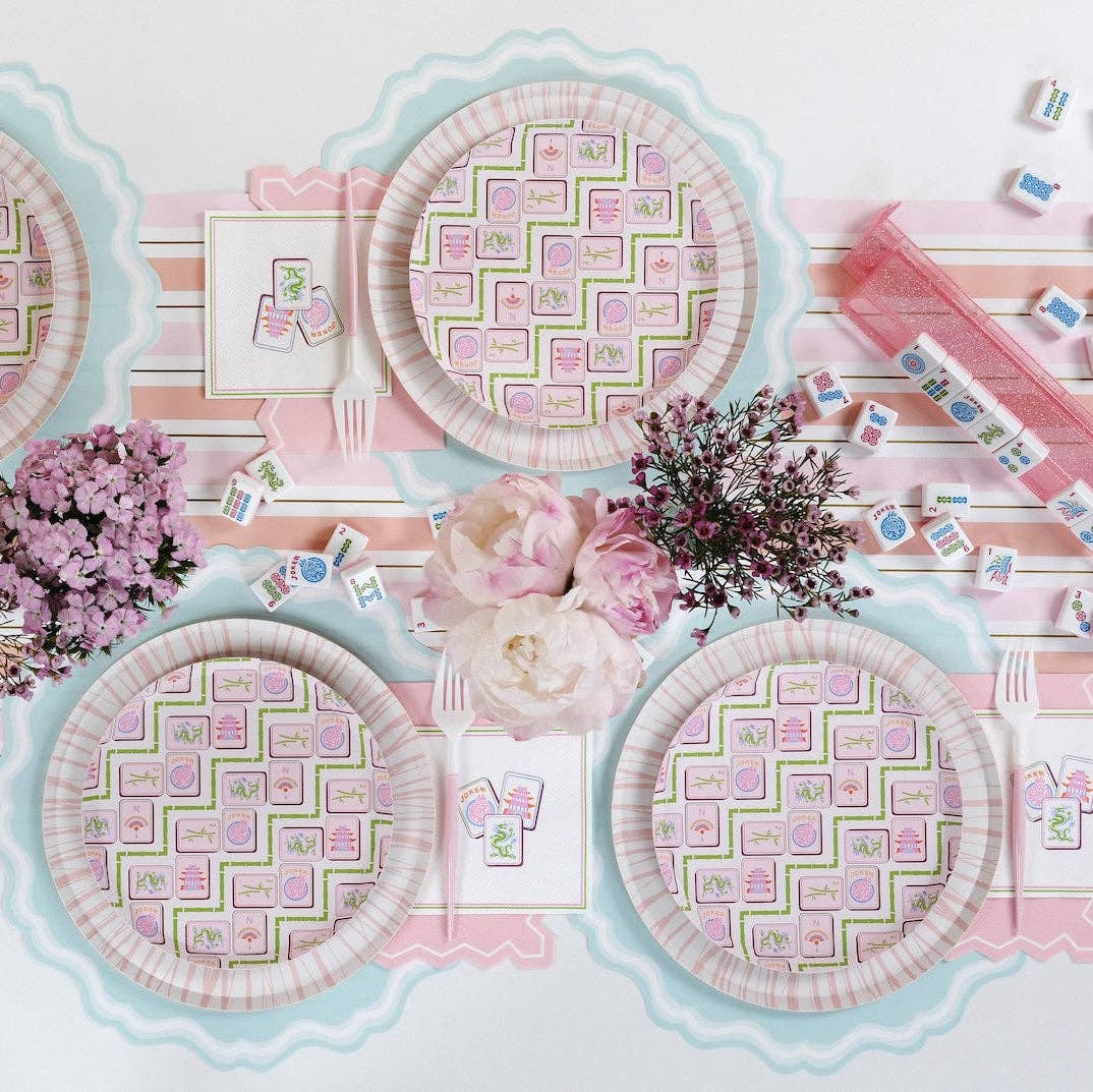 Mahjong Dessert Plates