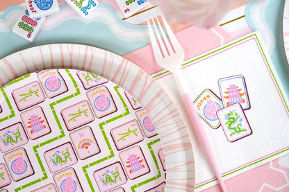 Mahjong Dessert Plates