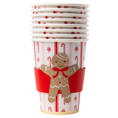 Sweet Gingerbread Hot Coffee & Cocoa Cups