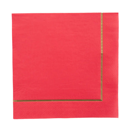 Cherry Red Premium Large Napkins