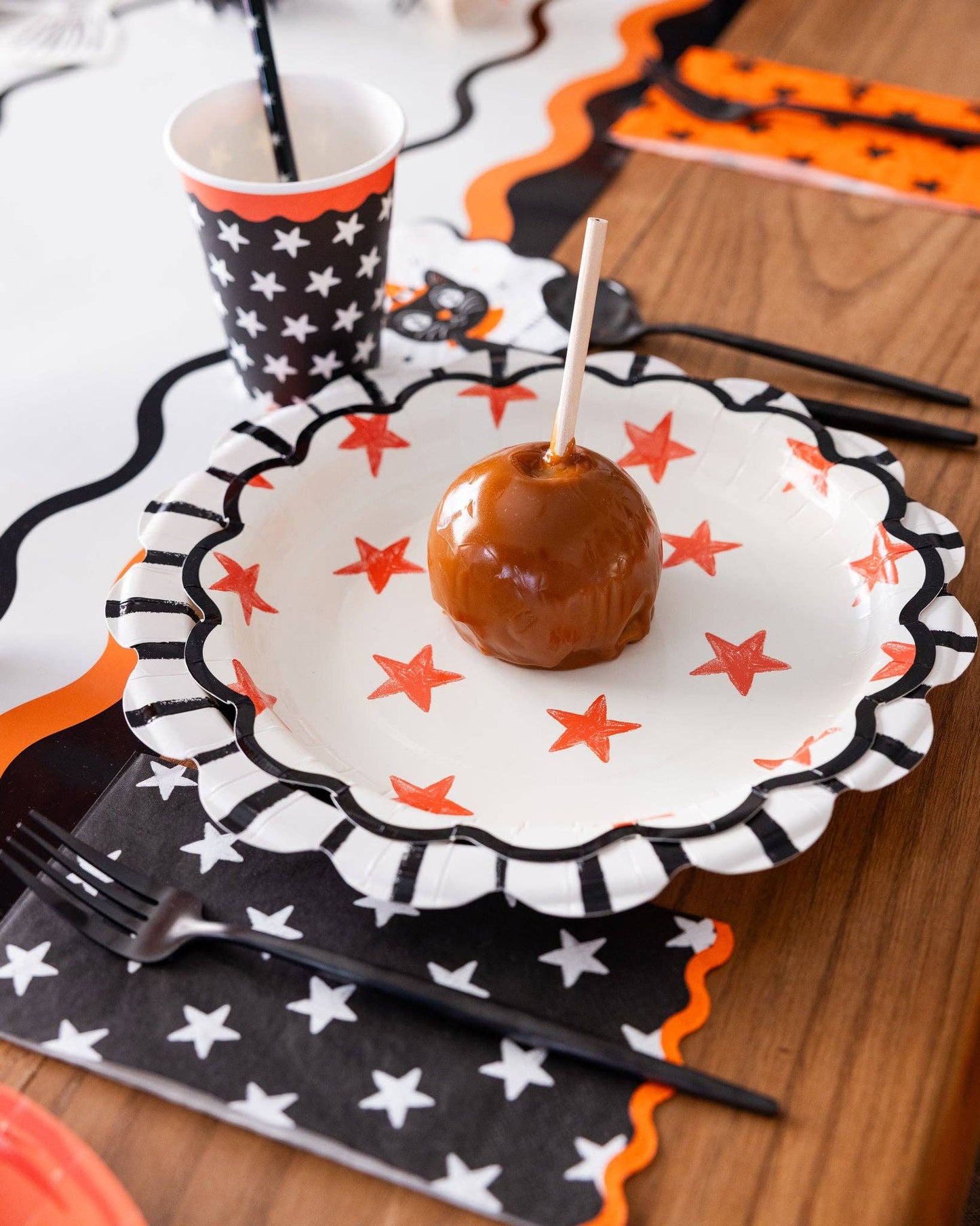 Vintage Halloween Stars Guest Napkins