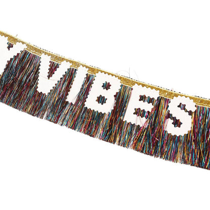 Birthday Vibes Forever Glitter Sash