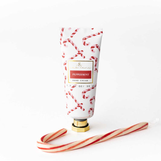Peppermint Candy Cane Travel Hand Cream