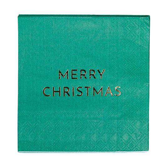 Merry Christmas Cocktail Napkins