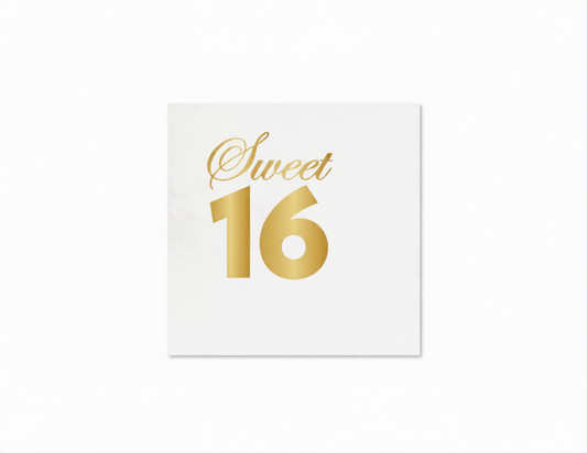 Sweet 16 Napkins