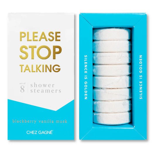 Please Stop Talking Shower Steamers - Blackberry Quince