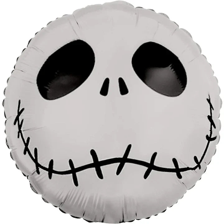 18" Skeleton Face Balloon