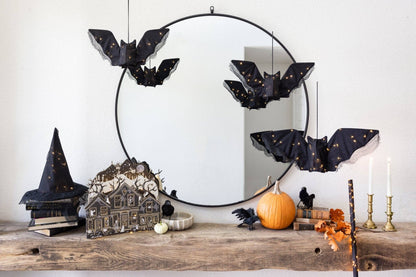 Hanging Light up Fabric Bat Set