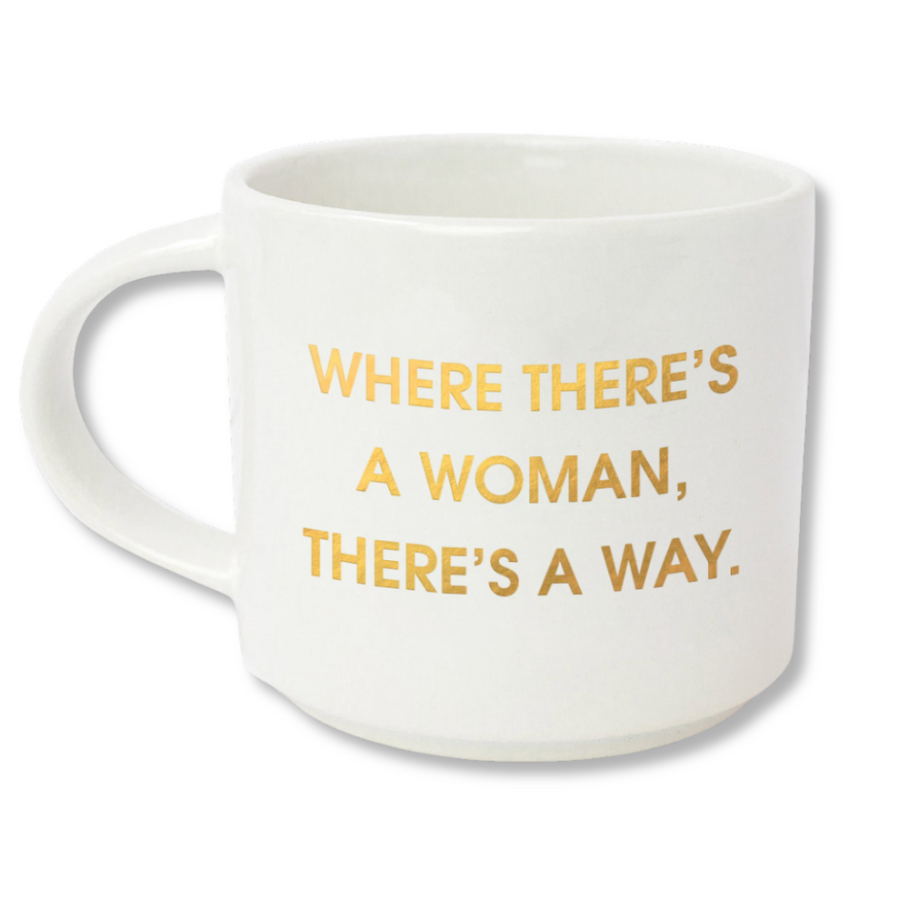 Woman There's A Way Mug