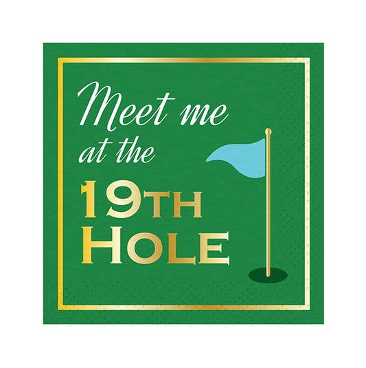 19th Hole Cocktail Napkins