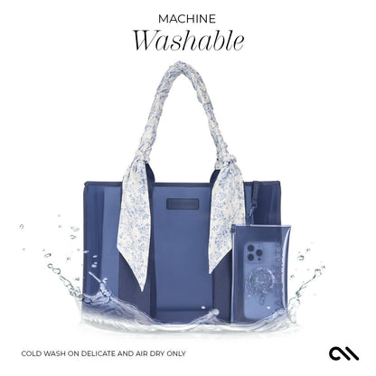 Navy Twilly Jelly Tote Bag
