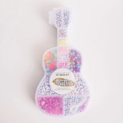 Pink Letter Bead DIY Guitar Box