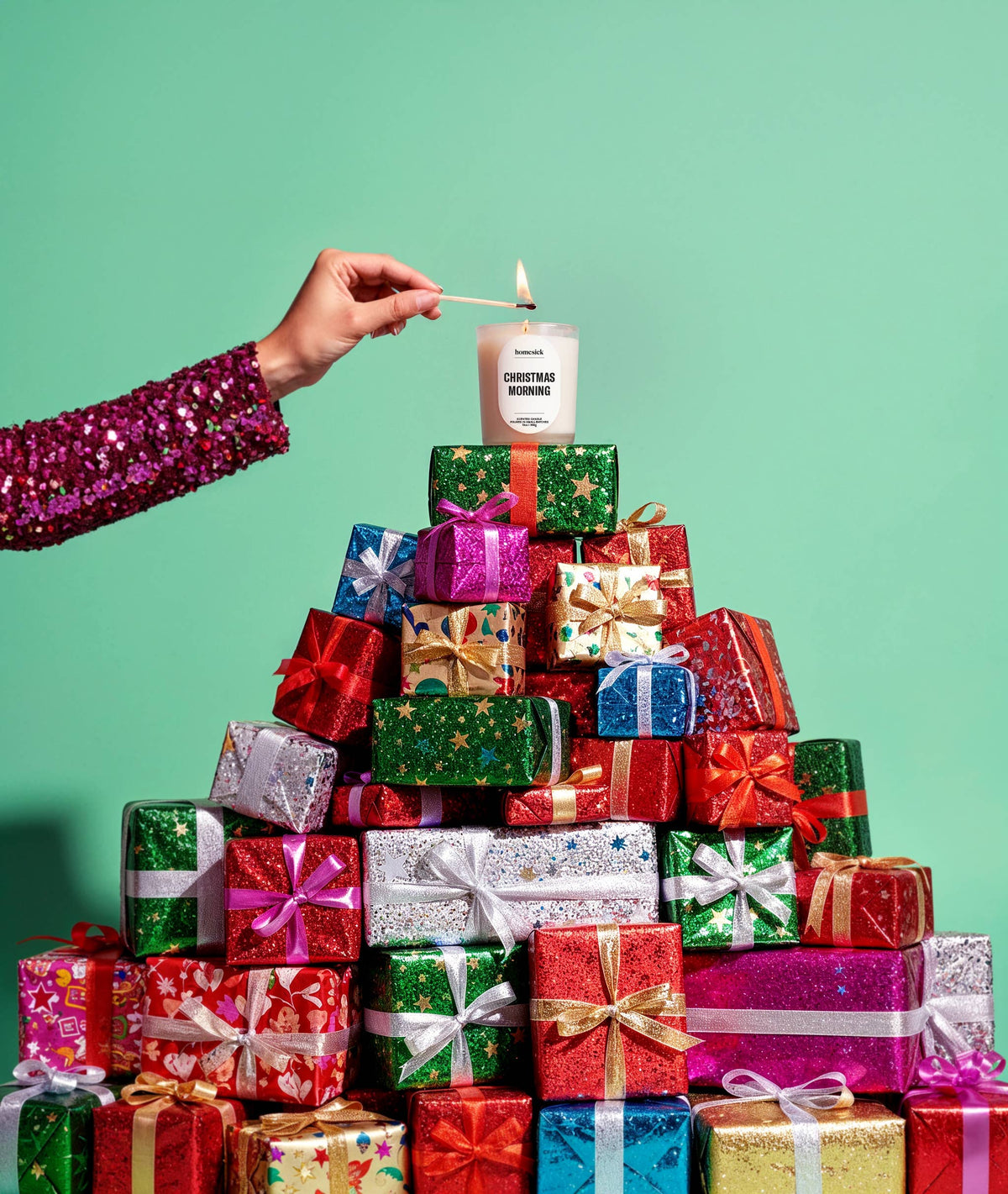 Christmas Morning Candle Non-Toxic Soy | Stocking Stuffers