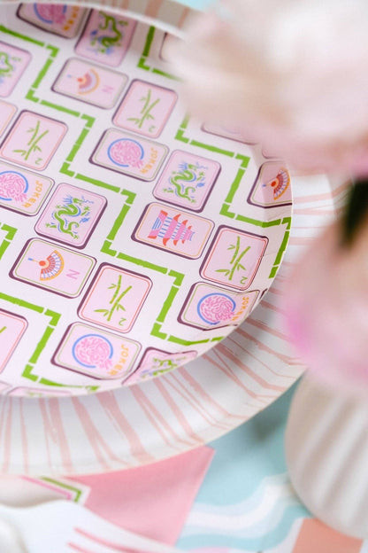 Mahjong Dessert Plates