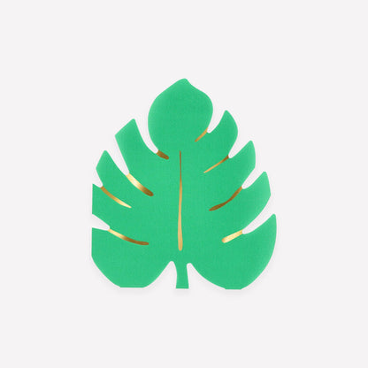 Tropical Palm Leaf Napkins