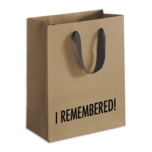 I Remembered Gift Bag
