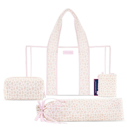 Mahjong Jelly Tote Set: Quilted Ditsy Floral