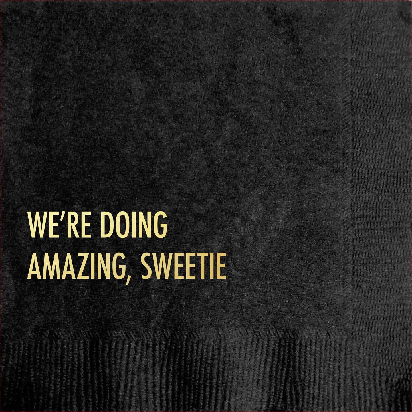 Doing Amazing Cocktail Napkin